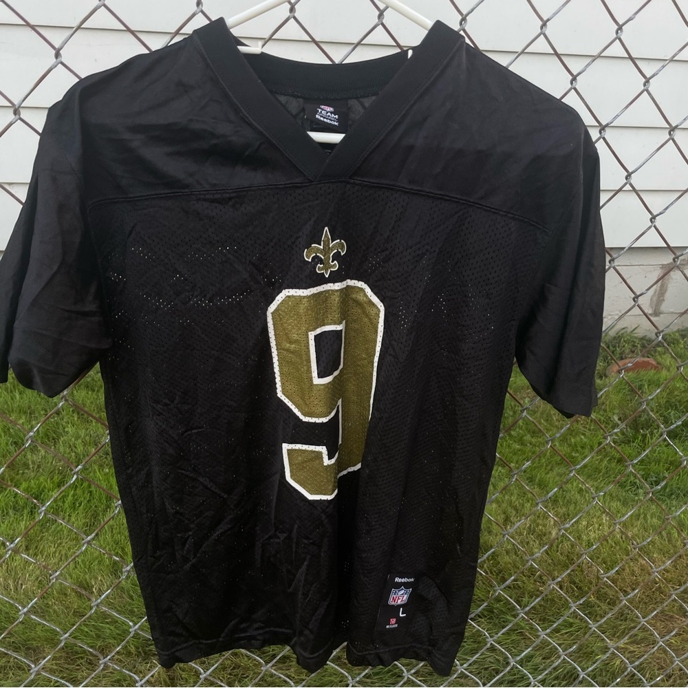 NFL Reebok Drew Brees New Orleans Saints Jersey Youth Large